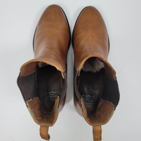 Thursday Boot Co. Duchess Chelsea Women's Brown Leather Ankle Boots US Size 9.5 - Picture 5 of 9